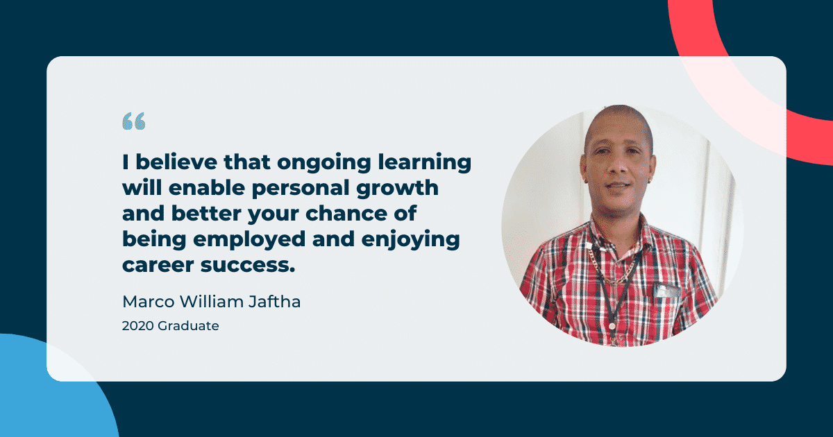 Marco William Jaftha - iQ Academy Graduate Success Story