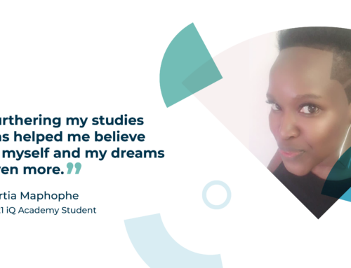 Final semester student Portia talks to us about her inspiration for studying and how to keep motivated